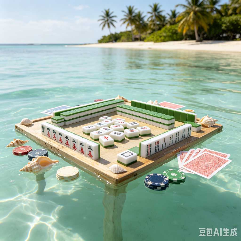 pastel color mahjong tiles
