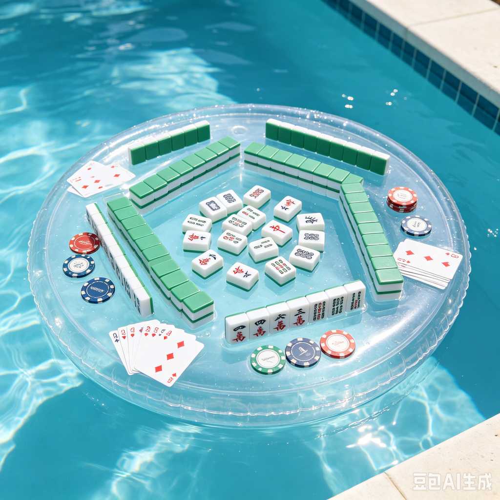 premium resin mahjong tiles
